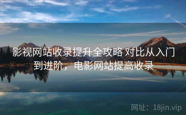 影视网站收录提升全攻略 对比从入门到进阶，电影网站提高收录