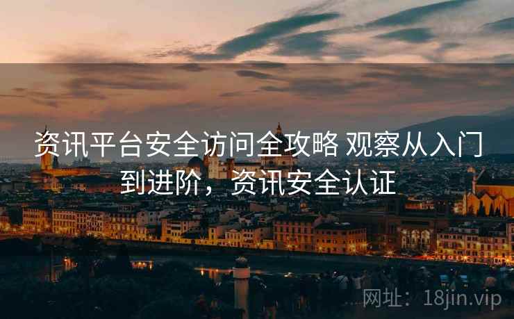 资讯平台安全访问全攻略 观察从入门到进阶，资讯安全认证