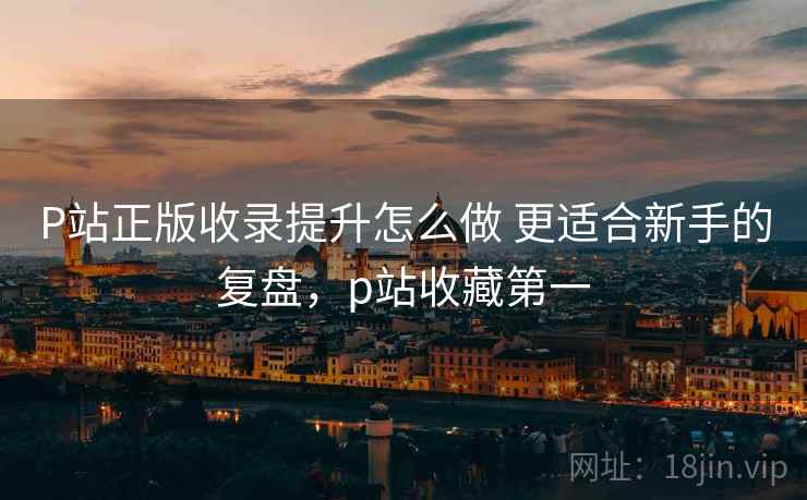 P站正版收录提升怎么做 更适合新手的复盘，p站收藏第一